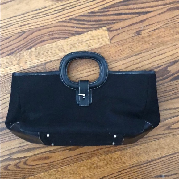 Black Canvas Maxx NY Tote - Picture 1 of 5